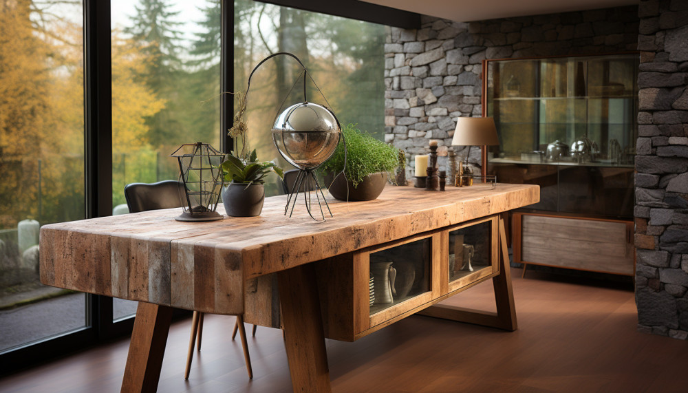 Comment entretenir une table console extensible en bois ?